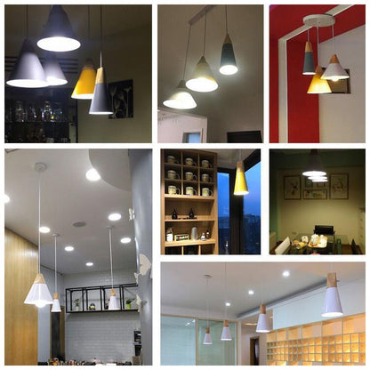 BowLift | Minimalistic Wooden Pendant Light | NordicLight