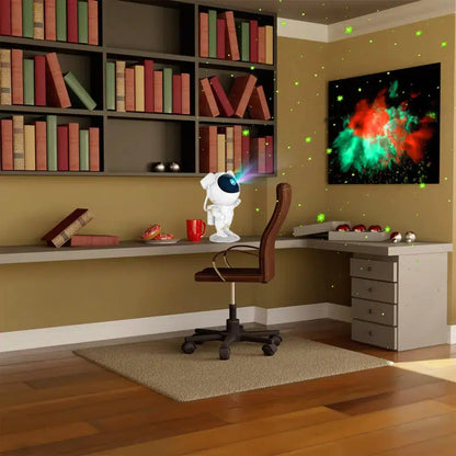 BowLift Astronaut Galaxy Projector — Multi-Mode Galaxy Night Light with Remote Control