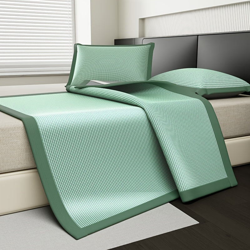 LZINA™ | AeroCool Cooling Mattress Protector – Breathable Ice Silk Bed Cover for Hot Sleepers