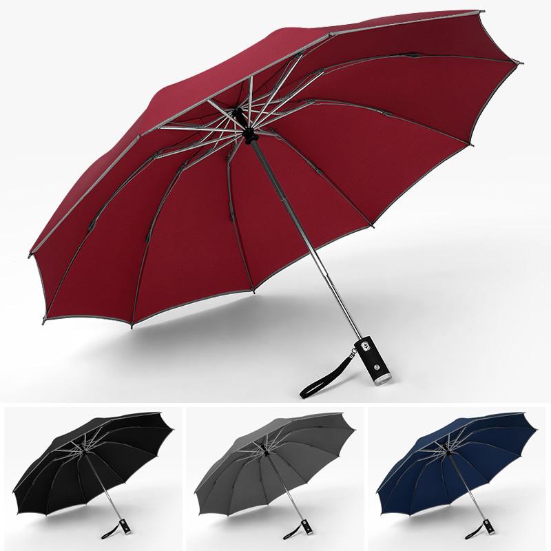 LZINA™ | Automatic foldable umbrella with reflective edge