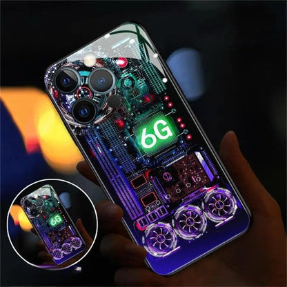 LZINA™ | Mobile Armor Light-Up Illuminated Phone Case
