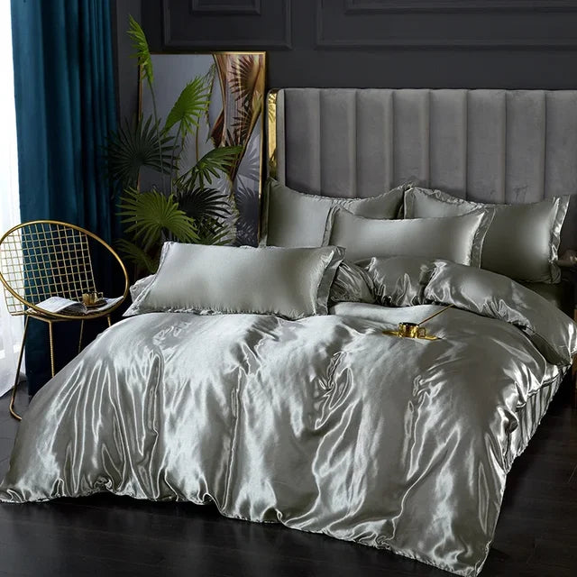 BowLift | Luxury Silk Satin Bedding Set - SilkElegance