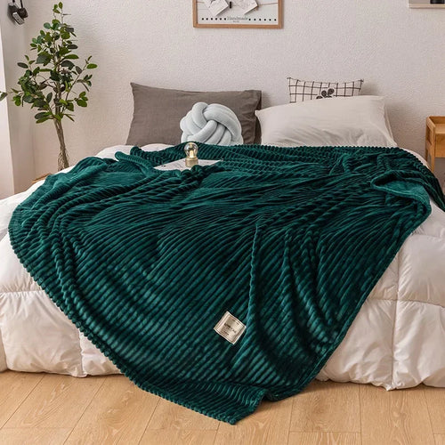 BowLift | Thick Flannel Autumn Blanket - WarmHaven