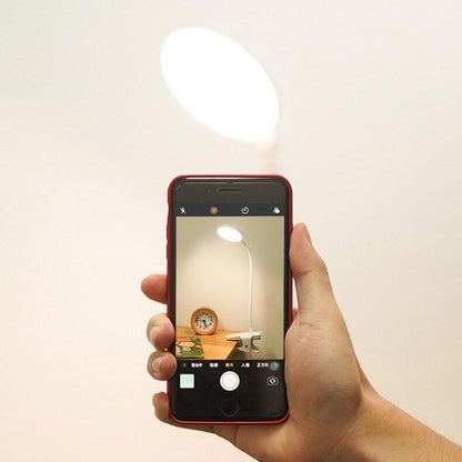 BowLift Clip-On LED Desk Lamp - Rechargeable, Eye-Protecting Night Light