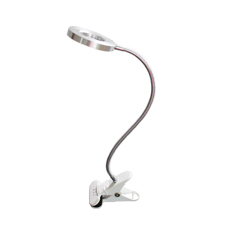 BowLift USB Clip-On LED Reading Lamp — Creative, Minimalist Desk Clip Light for Reading