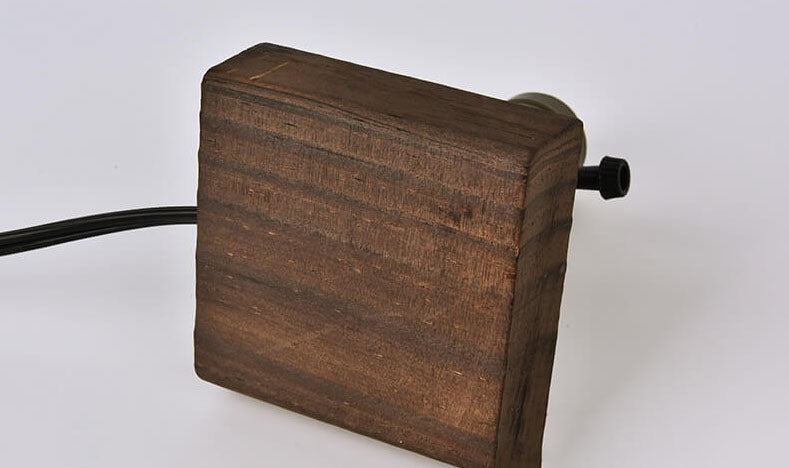 BowLift Vintage Industrial Iron Table Lamp — 1-Light Bulb Design