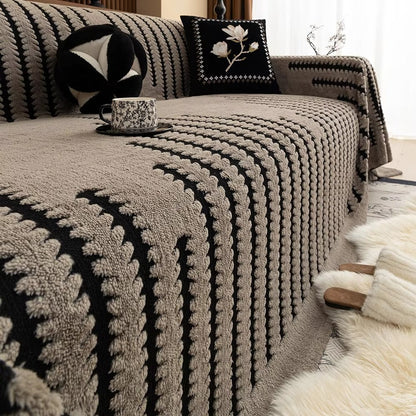 BowLift | Heritage Plush Tufted Sofa Cover