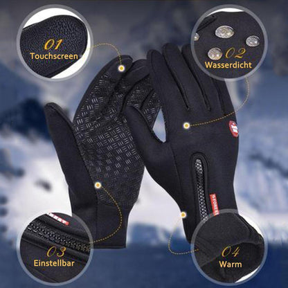 BowLift | High-quality, warm, windproof and waterproof touchscreen gloves, Unisex