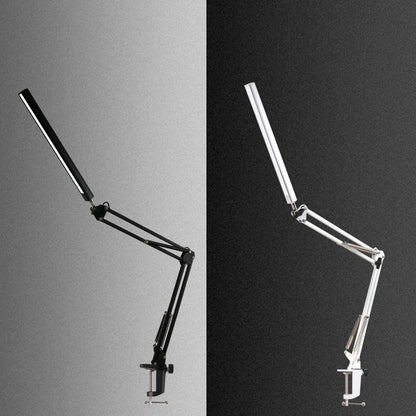 BowLift LED Foldable Long-Arm Clip-On Lamp for Eye Protection – USB Reading Table Light