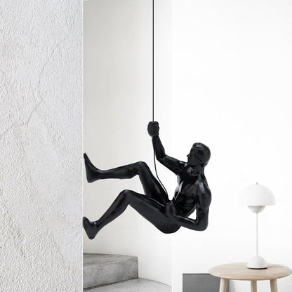 LZINA™ | Climbing wall hanging statues