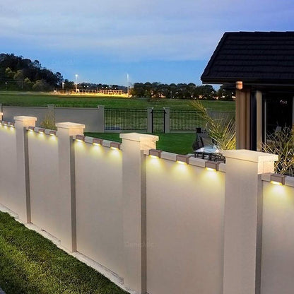 LZINA™ | Waterproof Stair Solar Lights for Outdoors (4 pieces)