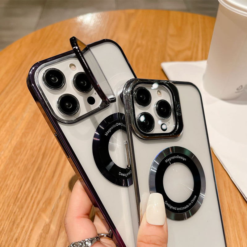LZINA™ | iPhone Magnetic Phone Case with Stand