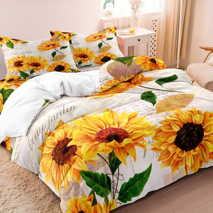 BowLift | SunnyBeau - Sunflower Comforter Set