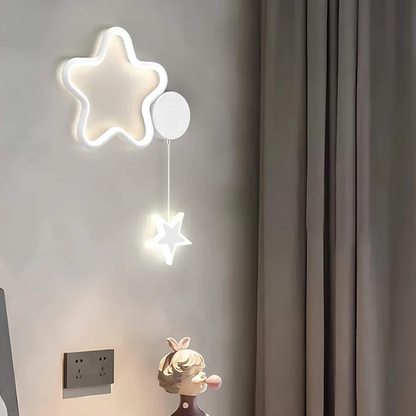 BowLift DreamLight: Enchanting Wall Lamp with Clouds, Stars and Moon