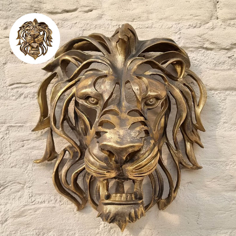 LZINA™ | Lion Head Wall Art