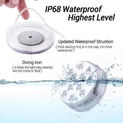 LZINA™ | Remote control waterproof magnetic suction LED lamp