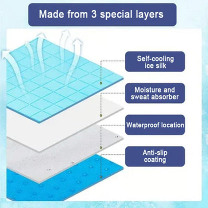 LZINA™ | Cooling Mat for Dogs (4x More Effective)