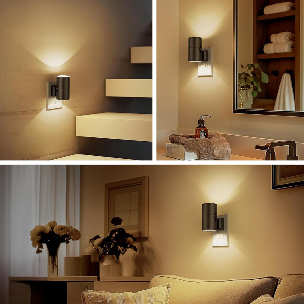 BowLift Smart Night Light Socket with Ambient Light Detection and Adjustable Brightness