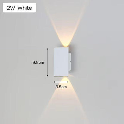 LZINA™ | Light - Modern weatherproof LED wall lamp made of aluminum for outdoor use