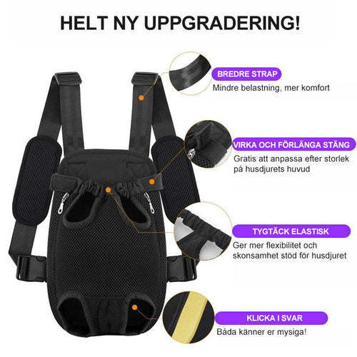 BowLift | Pet Backpack Front