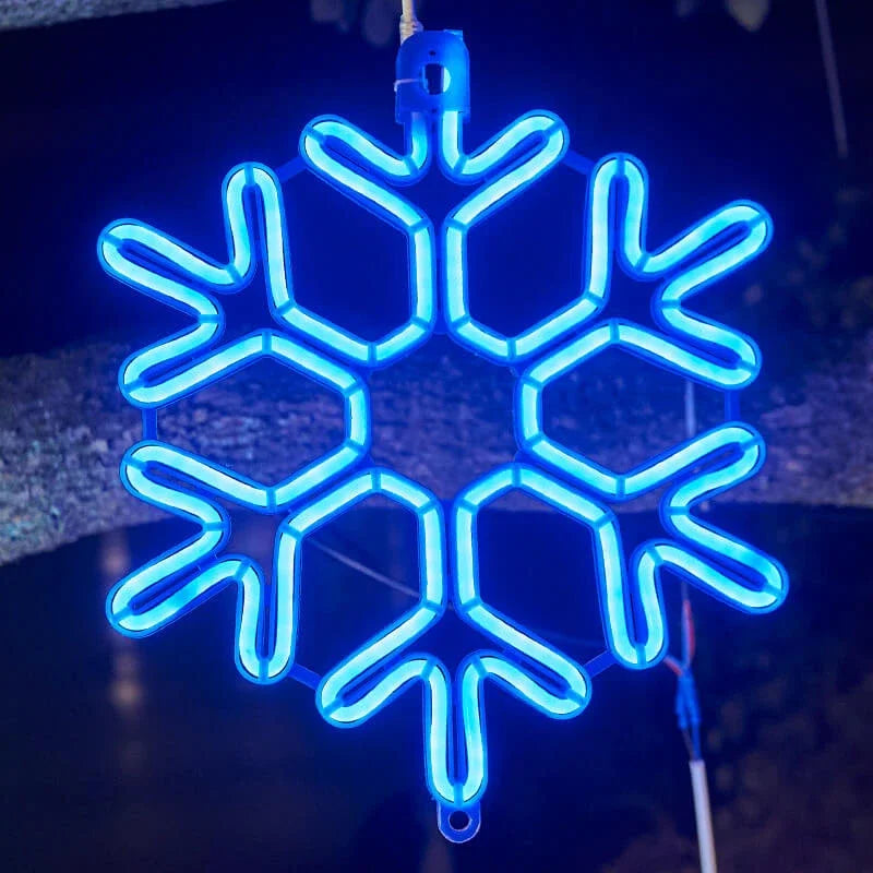 LZINA™ | Waterproof LED Snowflake Light for Festive Winter Decoration