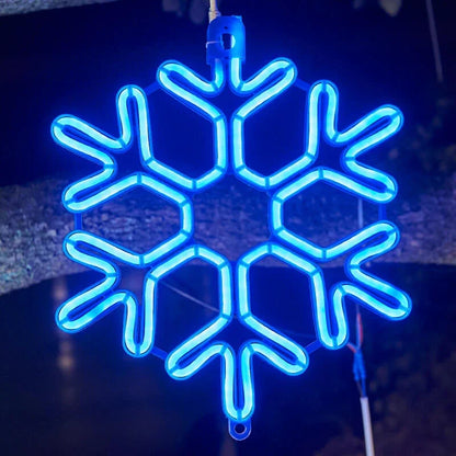 LZINA™ | Waterproof LED Snowflake Light for Festive Winter Decoration