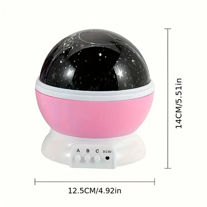LZINA™ | Starry Sky Night Light for Kids – Magical LED Projector with Color Change