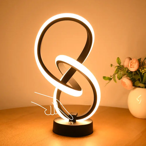 BowLift Dimmable Stylish Lamp by Elara