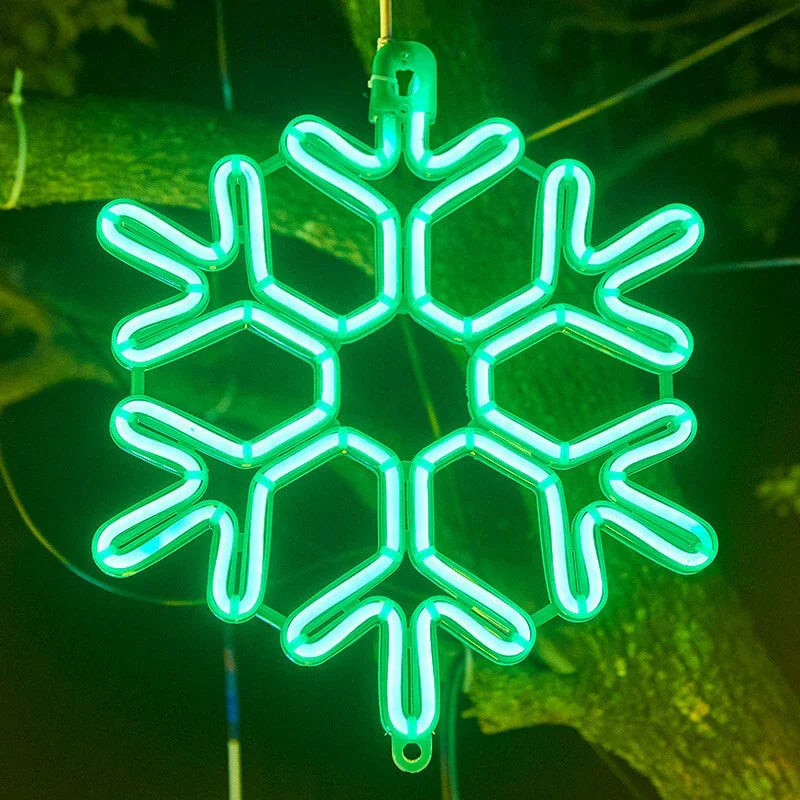 LZINA™ | Waterproof LED Snowflake Light for Festive Winter Decoration
