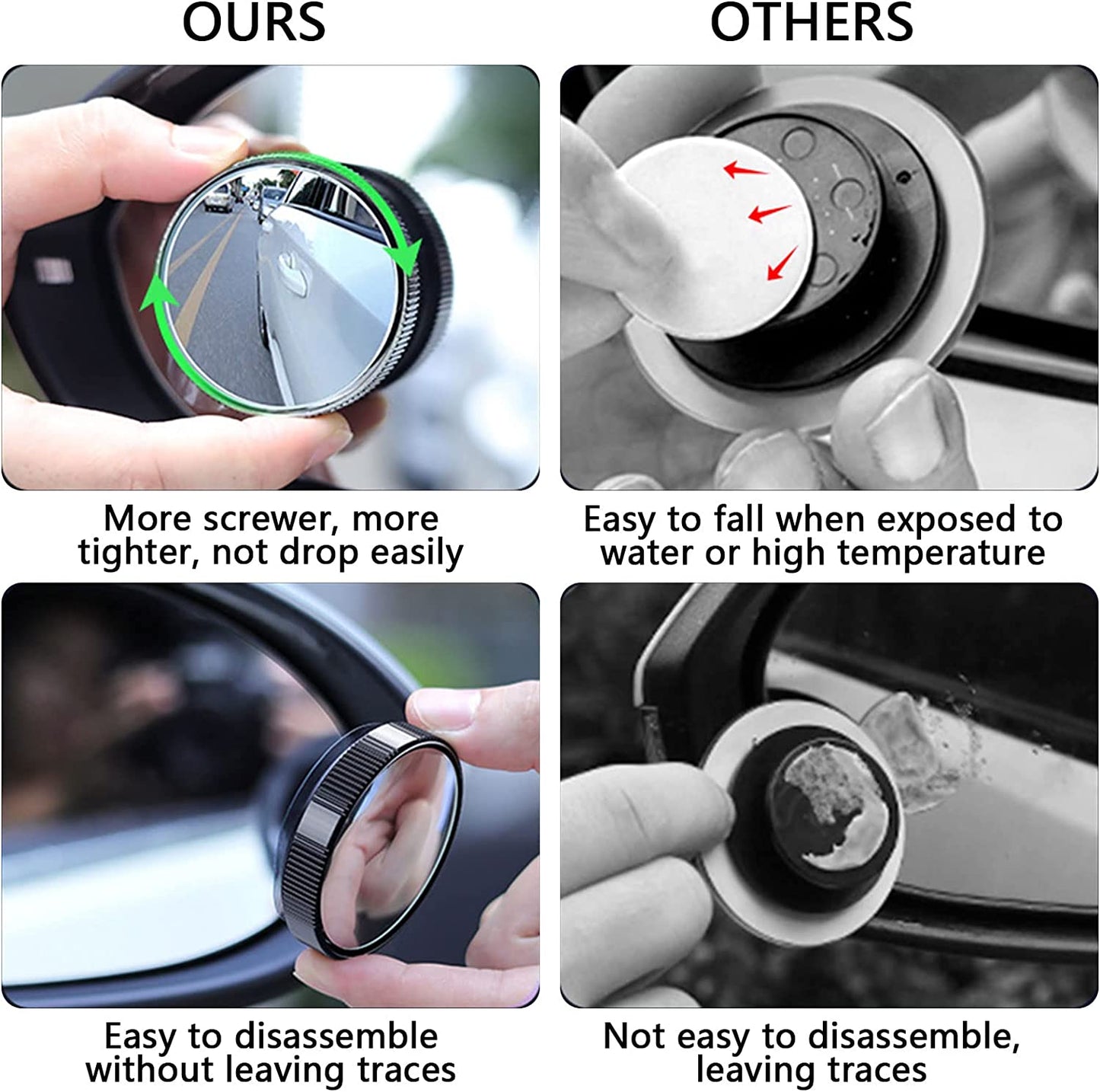 BowLift | Blind spot mirror (1 pair)