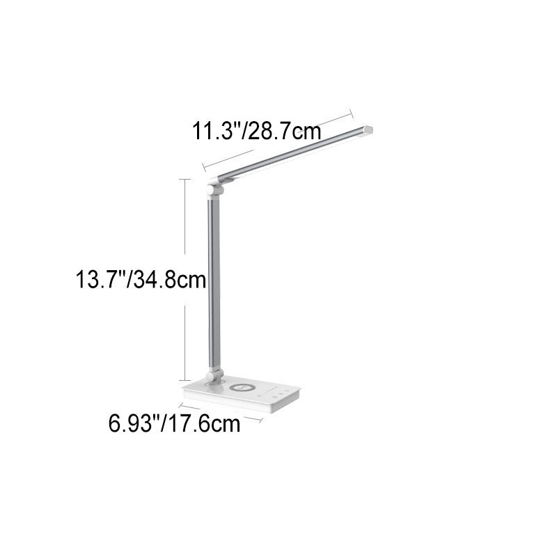 BowLift Minimalist Smart Square Bar USB LED Desk Lamp — Foldable, Modern & Compact