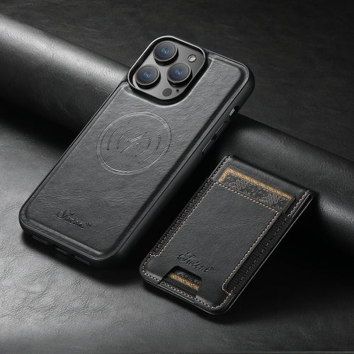 LZINA™ | Leather phone case with card holder and MagSafe compatibility