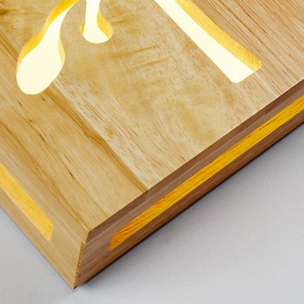 BowLift Wall Lamp by WoodGlow — Elegant LED Lighting for Indoor & Outdoor Spaces