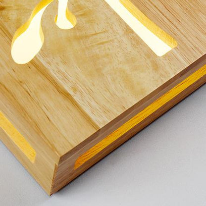BowLift Wall Lamp by WoodGlow — Elegant LED Lighting for Indoor & Outdoor Spaces