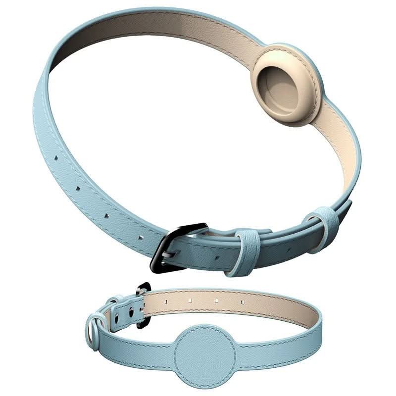 BowLift | EDOUARD – Elegant dog collar with AirTag holder & weatherproof design
