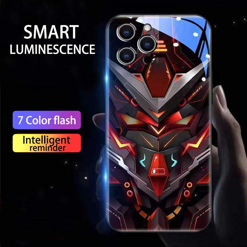 LZINA™ | Cool Mecha Apple Smart Flash Phone Case