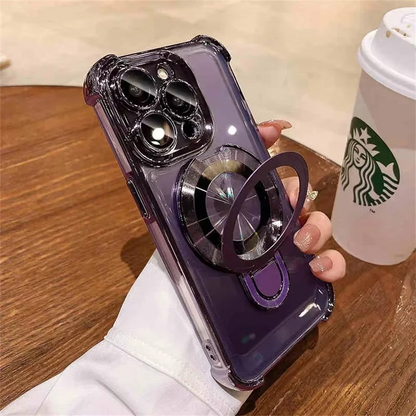 LZINA™ | Premium Magnetic iPhone Case with MagSafe Stand & Shockproof Protection