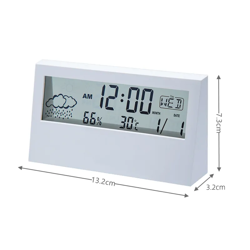 Minimalist digital clock