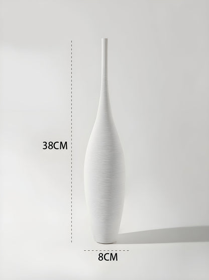LZINA™ | Minimalistic Handcrafted Ceramic Zen Vase