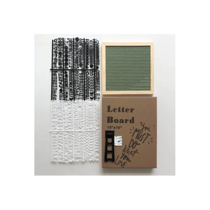 LZINA™ | Felt Letter Message Board