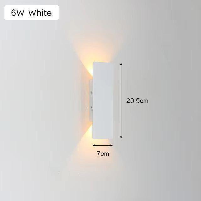 LZINA™ | Light - Modern weatherproof LED wall lamp made of aluminum for outdoor use