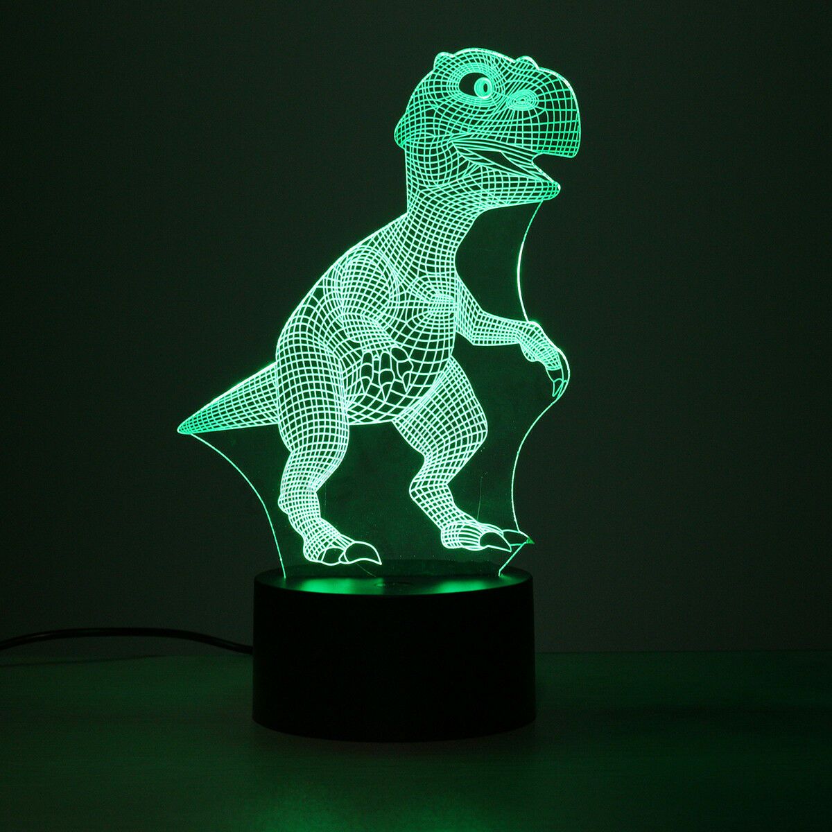 LZINA™ | Dinosaur Night light - 3D Dinosaur Light - T Rex Night Light