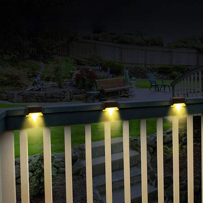 LZINA™ | Waterproof Stair Solar Lights for Outdoors (4 pieces)