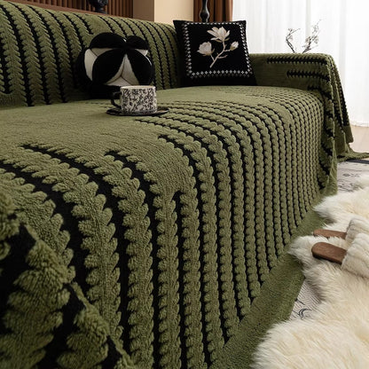 BowLift | Heritage Plush Tufted Sofa Cover