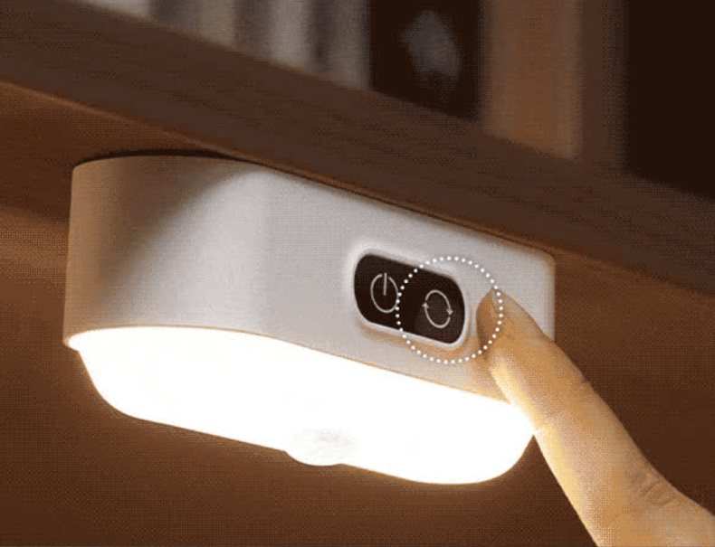 LZINA™ | Motion-Activated Rechargeable Night Light with Adjustable Brightness
