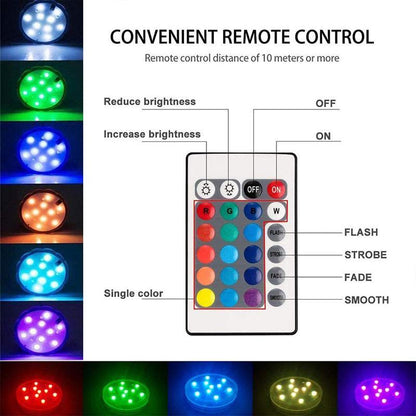 LZINA™ | Remote control waterproof magnetic suction LED lamp