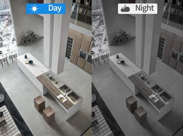 BowLift | 2-Pack Mini WiFi Security Camera | 1080P HD, 140° Wide-Angle, Night Vision, Motion Detection (32GB SD Included)