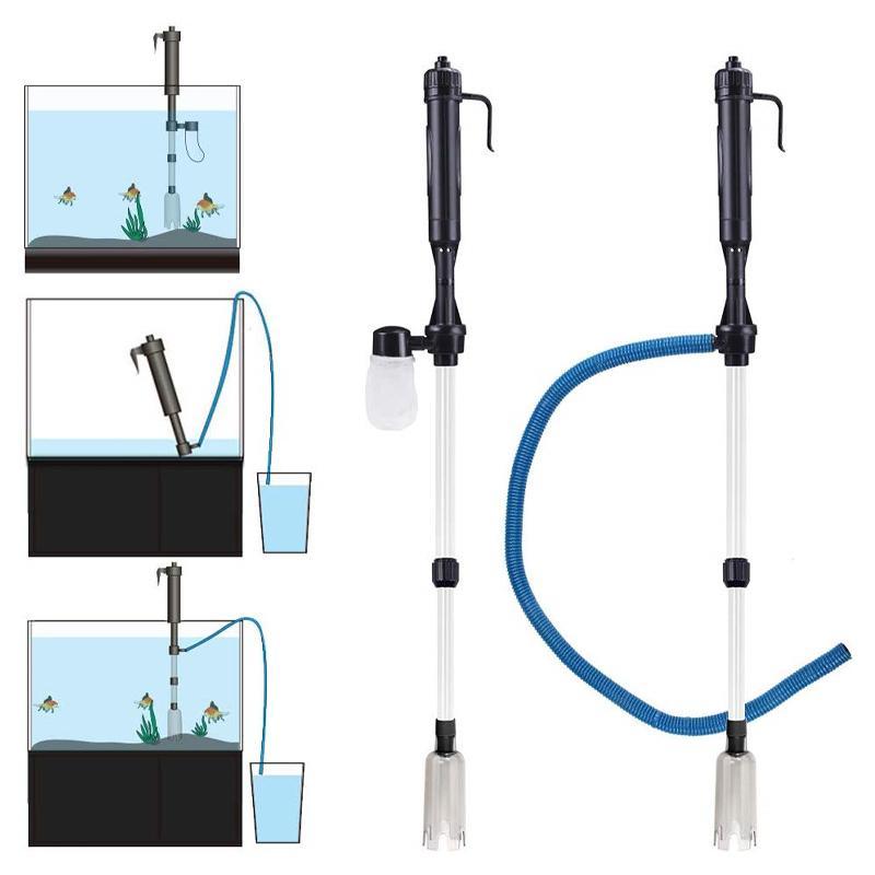 LZINA™ | Automatic water changer for fish tank electric sand washer