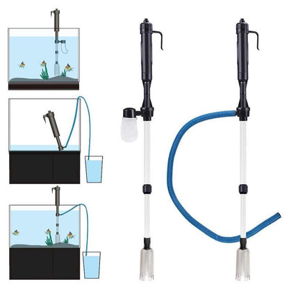 LZINA™ | Automatic water changer for fish tank electric sand washer