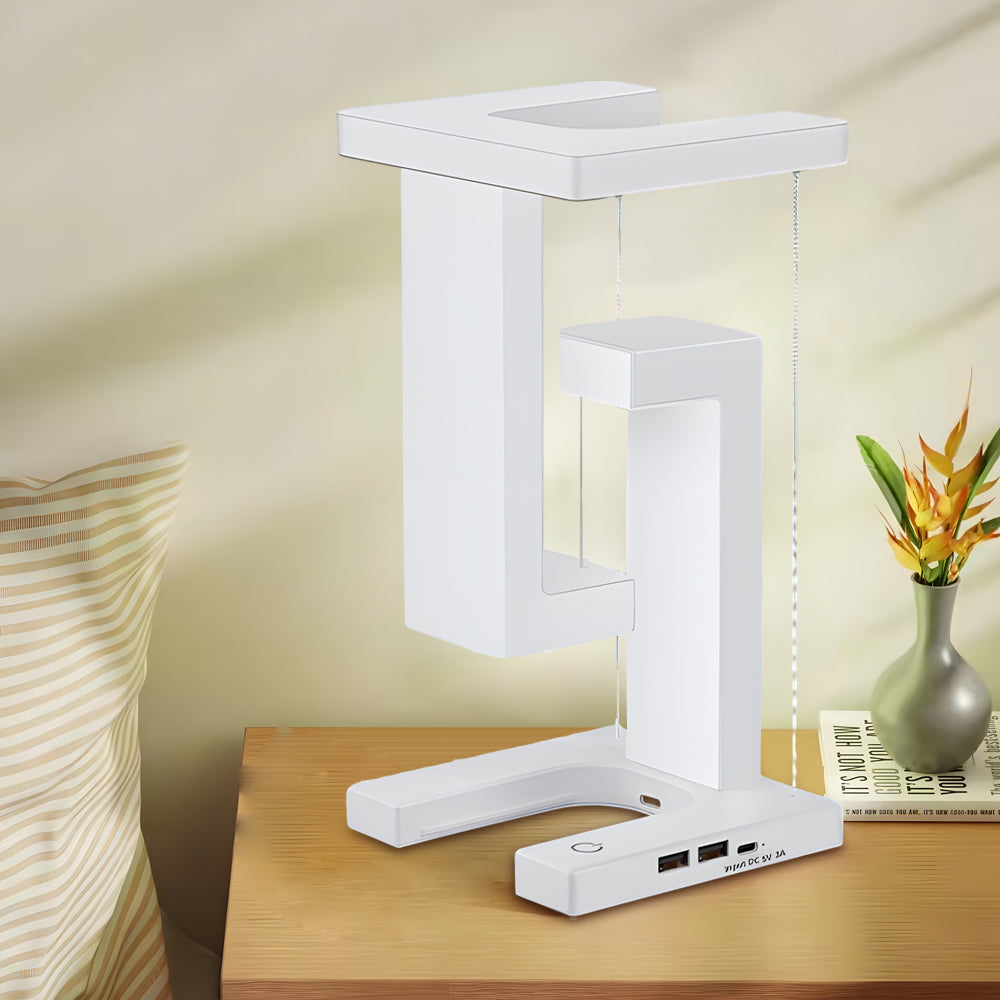 BowLift: Futuristic Hovering Table Lamp with Gravity-Defying Illumination